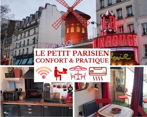 Pantin Appartement | Le Petit Parisien- Bienvenue - Netflix - Terrasse - Parking - Porte de Paris - Climatisation - Guide visite à Paris OFFERT