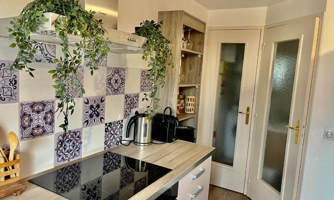 Bourg-en-Bresse Appartement | le petit prince , jolie maisonnette terrasse Netflix parking privé jeux de société