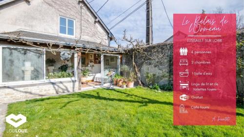 Lussault-sur-Loire Maison | Le Relais de l'Ormeau - Charmant gîte pour 4 pers.