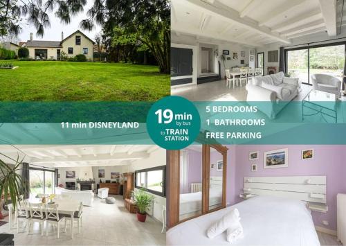 Chessy Maison | Le Reneuve : Maison 8 personnes Disney land