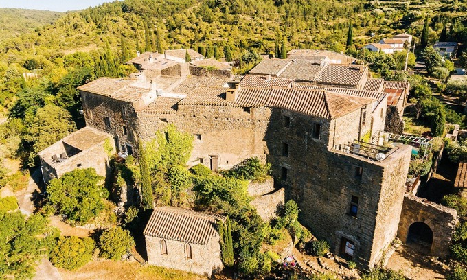 Saint-Pierre-des-Champs Maison | Location de vacances**** Le Roc sur l'Orbieu 8pers piscine privée chauffée
