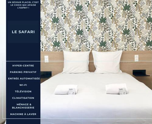 Mont-de-Marsan Appartement | Le Safari - Neuf - Parking Privé - Calme - Wifi - Clim