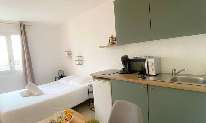 Port Appartement | Le Skate Beach, studio proche plage