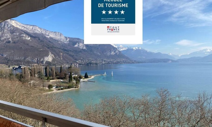 Annecy Appartement | LE SOLAVUE 150 M2 VUE EXCEPTIONNELLE SUR LE LAC