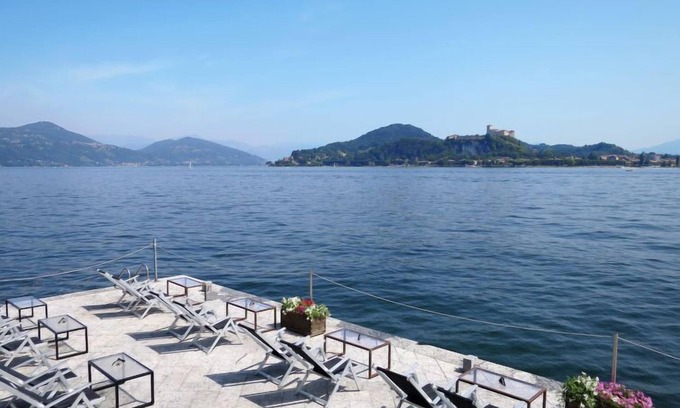 Dagnente Appartement | Appartement Le Terrazze à Arona - 4 personnes, 2 chambres