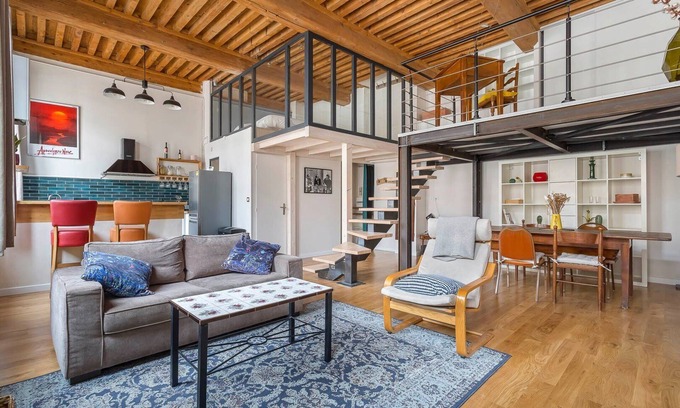 Grande Cote - Annonciade Appartement | Le Tisserand - Superbe Canut pentes Croix Rousse