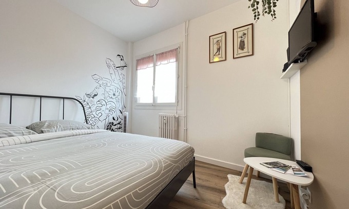 Fontaine-Bayonne-Cartoucherie Appartement | Le Toucan - Joli studio proche Tram & centre-ville
