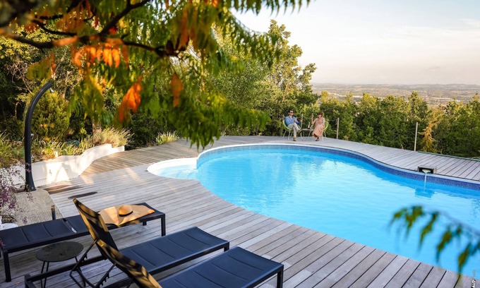 Gaillac Maison | Les Hauts de Jeanvert - Gite de Charme - Piscine - Gaillac