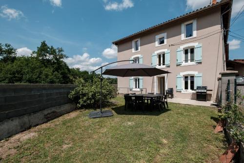 Peschadoires Maison | Le Verdier - Charmante maison pour 10 avec jardin