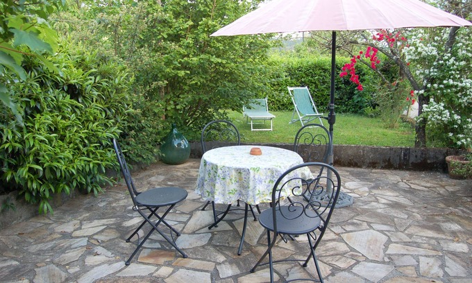 Sesta Godano Copropriété | Le Volte, romantic apartment, 2+1 pers., terrace, garden