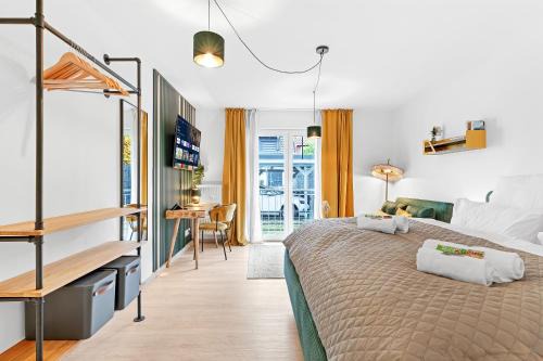 Seckenheim Appartement | Lemon3 - SAP Arena & Maimarkt - Smart-TV - Self-Checkin - Free Parking