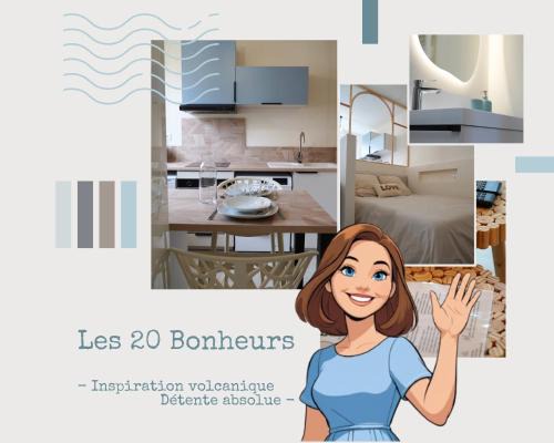 Aubiere Appartement | Les 20 bonheurs - Cosy pour 2 pers - Check-in 24-24