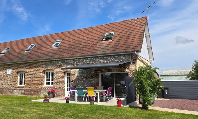 Bracquemont Maison | Les 3 Hirondelles - Maison avec grand jardin