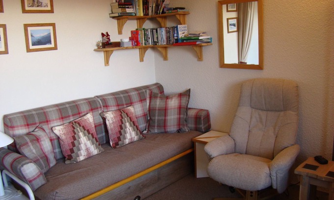 Montchavin Appartement | Les Coches appartement deux chambres, cosy et bien équipé, au coeur de Paradiski