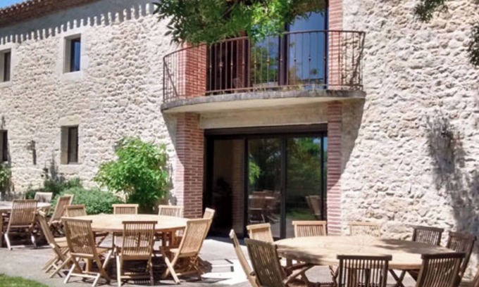 Fayssac Maison | Domaine 3 maisons 5, 4 et 2 chambres avec piscine 14X6 pour 30 p