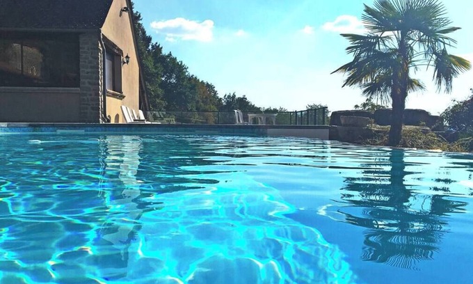 Saint-Remy Maison | LES MAISONS D'EN HAUT, piscine à débordement chauffée