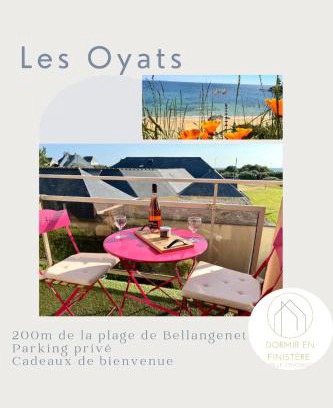 Clohars-Carnoet Appartement | Les Oyats, vue sur mer, parking, GR34