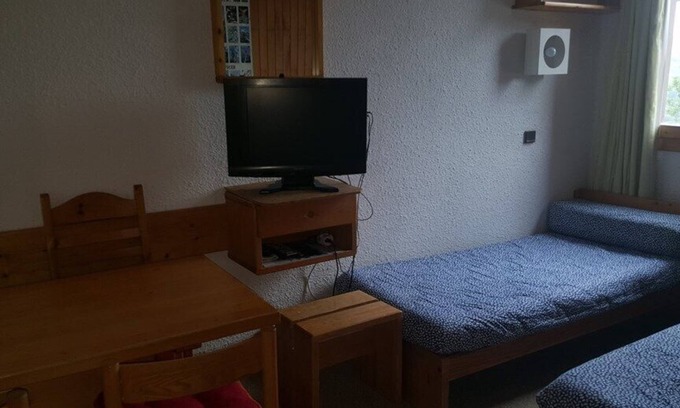 Les Avanchers-Valmorel Appartement | Les Pierres Plates 6 - Studio divisible, jolie vue sur la vallée