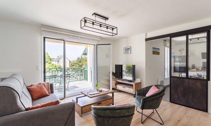 Sables-d'Or-les-Pins Appartement | Les pins 211 - Appt 4p à moins d'1km de la plage