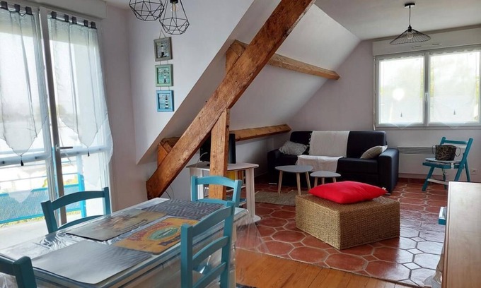 Beg-Meil Appartement | Les Pins, appartement plage à pied.
