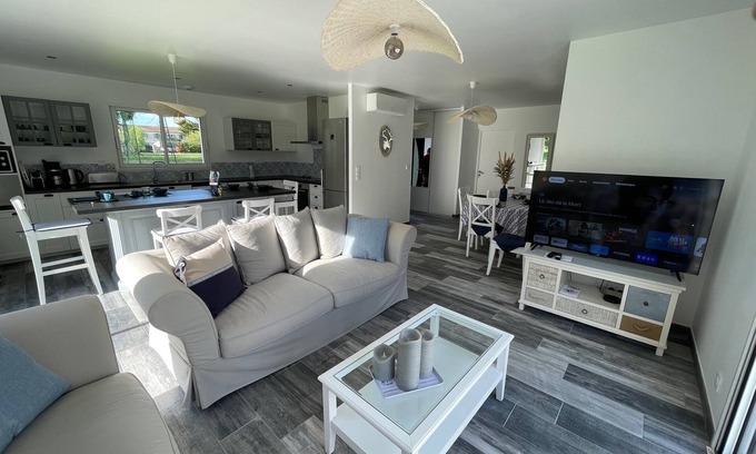 Chambon Villa | "Les Rudali" Villa "New Port" Maison neuve 4* avec piscine pour 6 Personnes