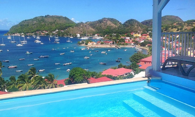 Terre-de-Haut Maison | Villa Les Saintes Terre De Haut: Logement avec Piscine vue d’exception