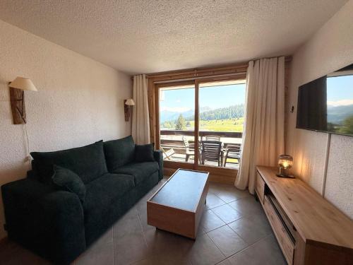 Les Saisies Appartement | Les Saisies - Studio Cabine avec Garage pour 4-5 personnes, ensoleillé, vue sur pistes, non fumeur - FR-1-293-152