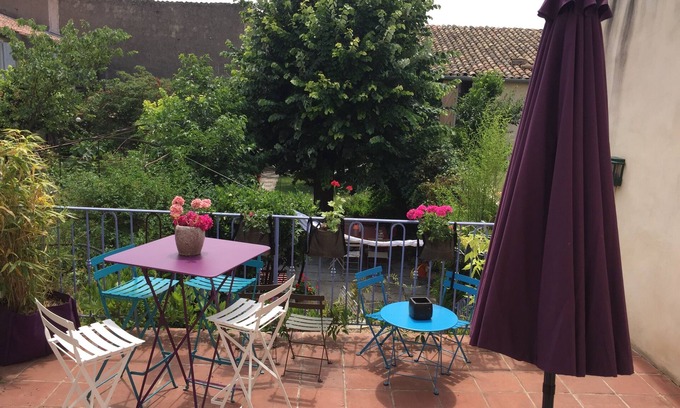 Carcassonne Maison | "les secrets de Maria" au pied de la Cité avec terrasse