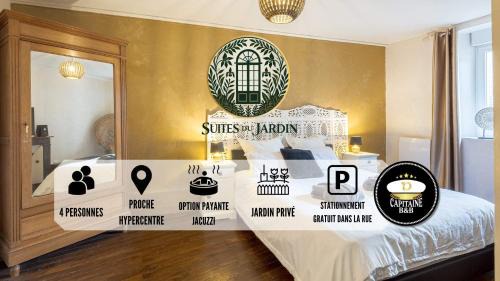 Chaumont Appartement | Les Suites du Jardin - Eden - Option Payante Jacuzzi