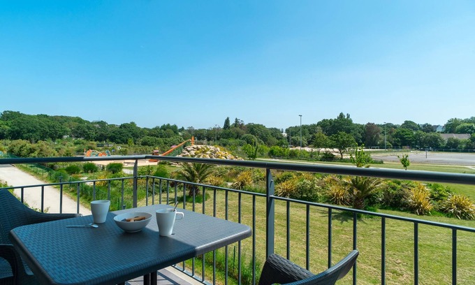 Concarneau Appartement | Les Thermes 515 - Appt avec piscine partagée