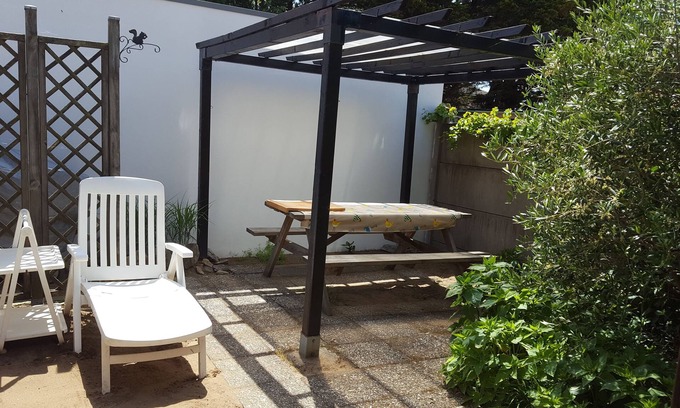 Tharon-Plage Appartement | La plage à moins de 1mn à pied , idéal pour un couple avec enfants