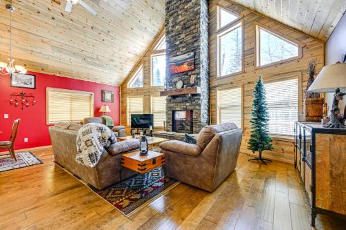 Steam Engine Meadows Maison | Less Than 1 Mi to Brian Head Resort Spacious Cabin!