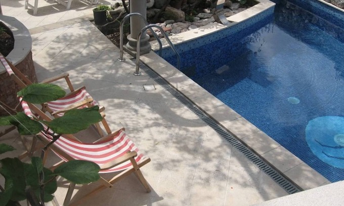 Sveti Stefan Lit Et Petit-Déjeuner | Auberge Levantin 1,3 Chambre N8 Côté Mer