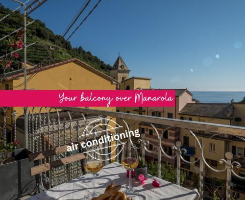 Manarola Appartement | Liersena Sea View Mini Villa with AC
