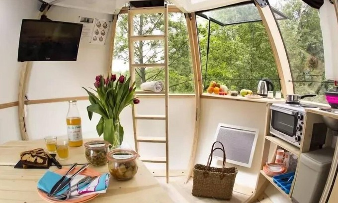 Beauchamps Cabine | Roulotte 2 à 4 personnes - 2 pers. inclus dans le tarif