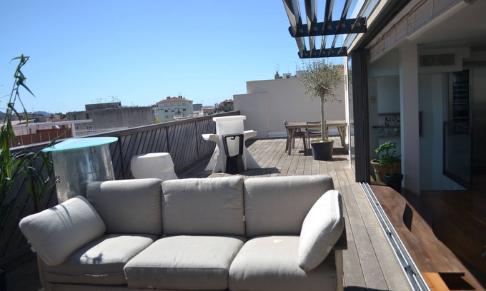 Prado-Perier Appartement | Comme une villa sur les toits, à deux pas du stade vélodrome .