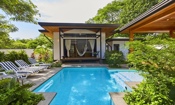 Nosara Maison | LilyPad Nosara Unit 1- Bungalow sur la plage BohoChic