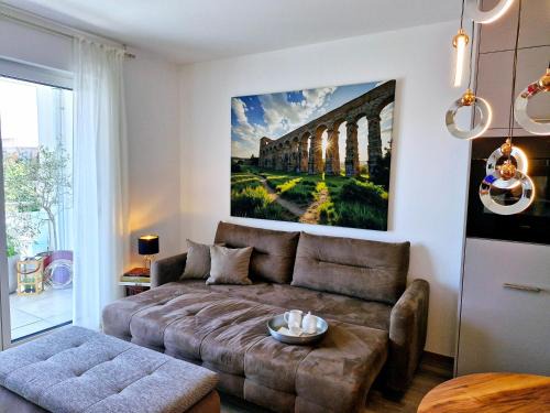 Niedernberg Appartement | Limes2Living-Loggia-Self check-in-Gratis parken