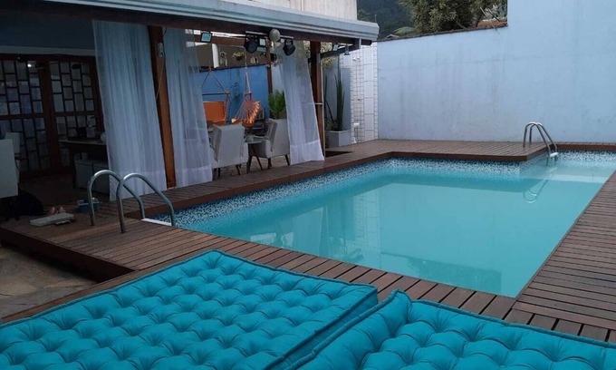 Pereque-Mirim Maison | Linda Casa com Piscina e Ótimas Acomodações Super Confortável Ubatuba-sp