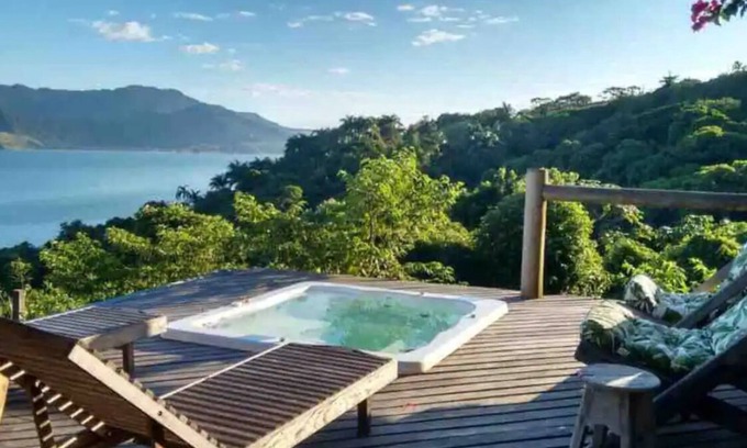 Veloso Maison | Linda Casa Ilhabela com Vista Maravilhosa