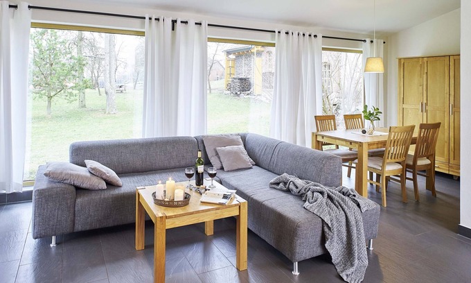 Gorzig Maison | Lindenhaus mit 62 m² auf 2 Ebenen für 4+1 Pers., 1 Schlafzimmer, 1 Schlafgalerie