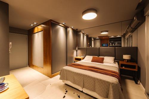 Centro Appartement | Lindo Studio, Central, Com Garagem e Academia!