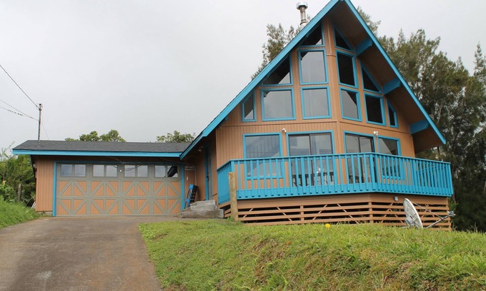 Kamuela Maison | Lio Ka Hale (La Maison du Cheval) - Kamuela, Hawaii - Vues spectaculaires sur Mauna Kea