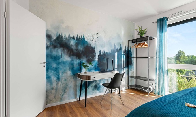 Woerth am Rhein Appartement | LiT LiVING: Luxus | Box SprIng | Parking | Balcony