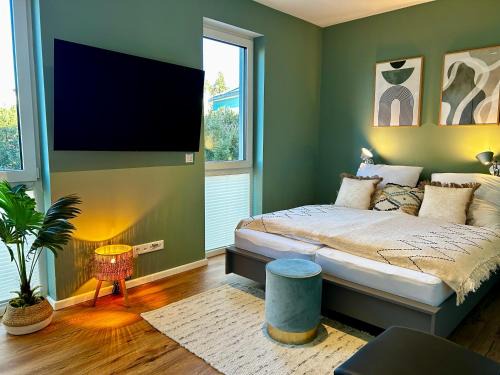 Korbecke Appartement | LITELIVING Cozy Suite - Sauna - Balkon - Parken - BBQ - Modern & Gemütlich