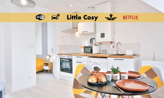 Vierzon Appartement | Little Cosy - T2 avec parking