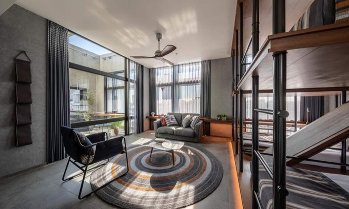 Azabu-Juban Hôtel | Lively loft room with terrace without meals / Minato-ku Tokyo