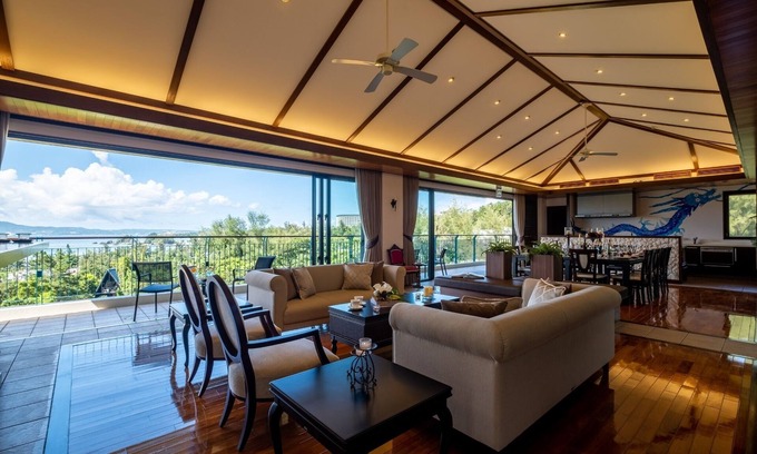 Nakama Maison | Living 100 All rooms have ocean views A large m - Amano Terace / Kunigami-gun Okinawa