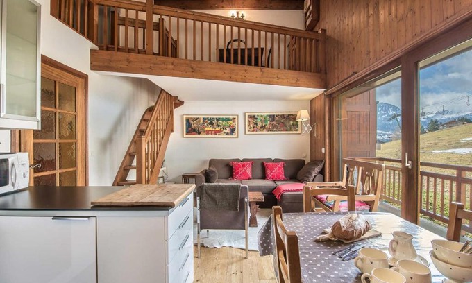 Megeve Appartement | Location Appartement 2 Chambres à Megève, Proche Télécabine Jaillet, Parking et Animaux Acceptés - FR-1-453-38