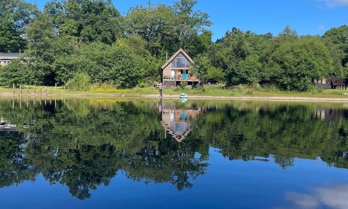 Taynuilt Cabine | Lochside Lodge de luxe avec bain à remous sur la rive du Loch Awe